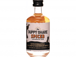 The Duppy Share Spiced MINI, 37.5%, 0.05 L (čistá fľaša)