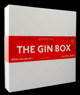 The Gin Box World Tour Edition, GIFT, , 0.5 L (darčekové balenie)