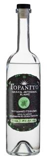 Topanito Mezcal Artesanal 100% Tepeztate, 49%, 0.7 L (čistá fľaša)