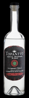 Topanito Mezcal Artesanal 100% Tobala, 49%, 0.7 L (čistá fľaša)