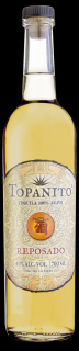 Topanito Reposado 100% Agave Tequila, 40%, 0.7 L (čistá fľaša)