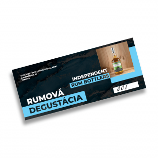 VSTUPENKA: Rumová degustácia vol.13 (čistá fľaša)