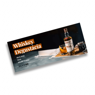 VSTUPENKA: Whisky degustácia vol.1 (čistá fľaša)