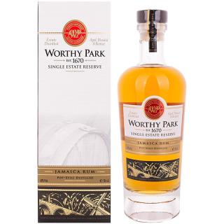 Worthy Park Single Estate Reserve, GIFT, 45%, 0.7 L (darčekové balenie)