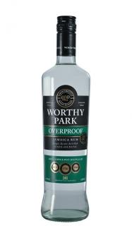 Worthy Park White Overproof, 63%, 0.7 L (čistá fľaša)