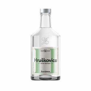 Žufánek Hruškovica, 45%, 0.5 L (čistá fľaša)