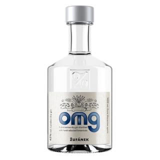Žufánek OMG (Oh My Gin), 45%, 0.1 L (čistá fľaša)