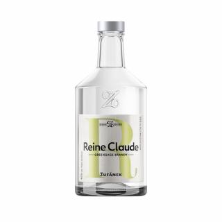Žufánek Reine Claude, 45%, 0.5 L (čistá fľaša)