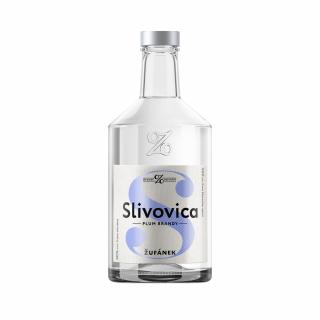Žufánek Slivovica, 50%, 0.5 L (čistá fľaša)