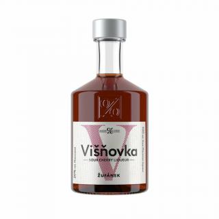 Žufánek Višňovka, 20%, 0.1 L (čistá fľaša)