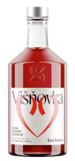 Žufánek Višňovka, 20%, 0.5 L (čistá fľaša)