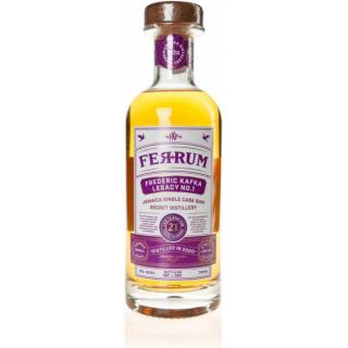 Ferrum Jamaica 21yo Single Cask N.106 0,7L 49,8% (čistá fľaša)