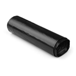 Pytel na odpad 140l 900x1100, černý, role 12 ks - role