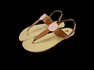 Barefoot sandále Marisol Brown Veľkosť: 41