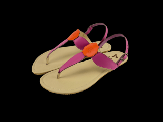 Barefoot sandále Marisol Fuchsia Veľkosť: 42