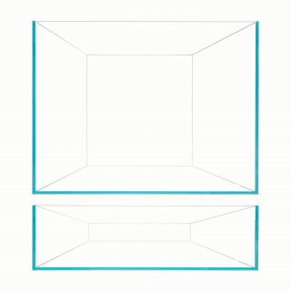 Akvárium WIO optiwhite - Vistas Cube 25x25x25cm