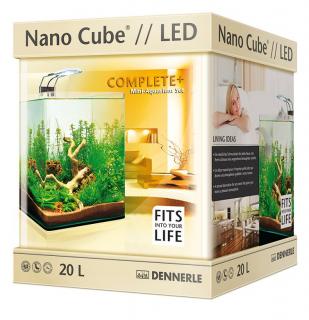 Dennerle Akvárium NanoCube Complete + LED 20 l