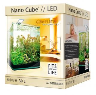 Dennerle Akvárium NanoCube Complete + LED 30 l