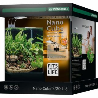 Dennerle NanoCube Complete+ SOIL - Power LED 5.0 - Aquarium set - 20l