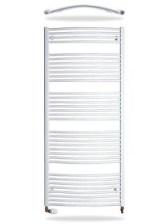 Kúpeľňový  radiátor Thermal Trend rebríkový oblý 450x1320