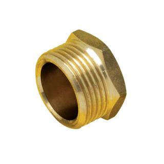Mosadzná zátka 1/2" (vonkajší závit)