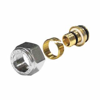 Zverné šróbenie adaptér 3/4"x16mm AL/PEX (adaptér PEX)