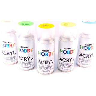 Akrylová farba v spreji HOBBY-150ml | rôzne farby (akrylová farba)