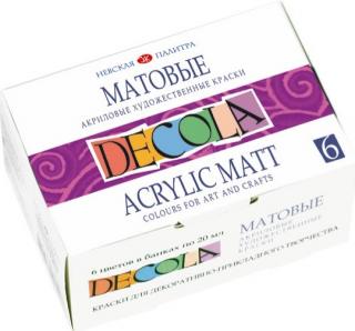 Akrylové farby DECOLA matné / rôzne sady