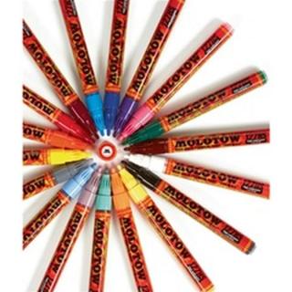 Akrylové fixky MOLOTOW - ONE4ALL 2mm | rôzne farby (Marker- Made in Germany)