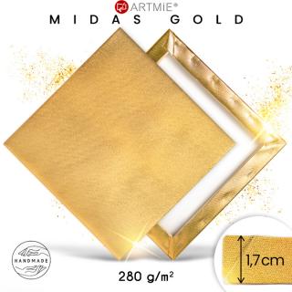 ARTMIE MIDAS zlaté maliarske plátno na ráme