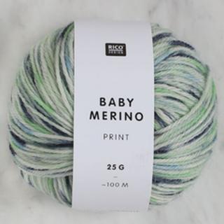 Baby merino priadza 100 m viacfarebná | rôzne odtiene (Merino vlna)