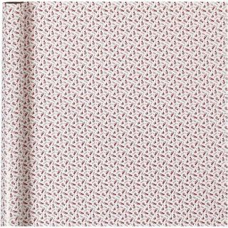 Baliaci papier | red white trumpe 70 cm x 4 m (baliaci papier vianočný)