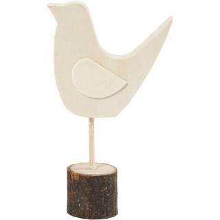 Drevená dekorácia vtáčik na dotvorenie (Drevený výrobok k dotvoreniu)