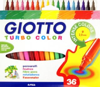 Fixky GIOTTO TURBO COLOR / 36 farieb (markery )