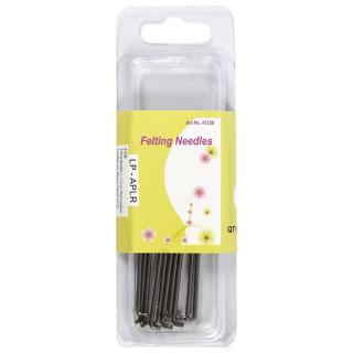 Ihly na plstenie stredné 7,5 cm - 10 ks (pomôcky na plstenie)