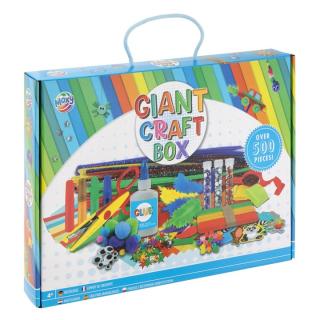 Kreatívna sada Giant Craft Box 500 ks modrá