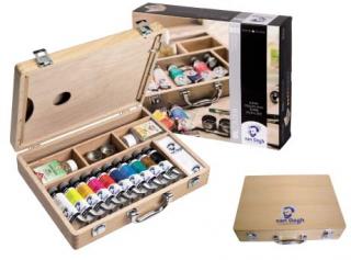 Kufrík / Olejové farby Van Gogh - základný box 10x40 ml (Box s olejovými farbami)