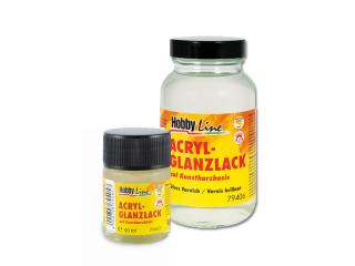 Lesklý akrylový lak 50 / 250 ml na báze syntetickej živice Hobby Line | rôzne objemy (HOBBY LINE - C. Kreul)