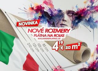 Maliarske plátno na rolke | rôzna šírka (maliarske plátna ARTMIE)