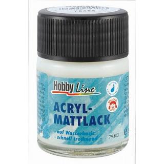 Matný akrylový lak 50 / 275 ml na vodnej báze Hobby Line  (HOBBY LINE - C. Kreul)