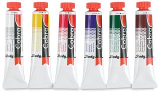 Olejove farby vodou riediteľné COBRA STUDY 40ml (olejové farby)