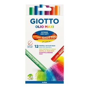 Olejové pastely GIOTTO OLIO MAXI 12 ks (pastely olejové)