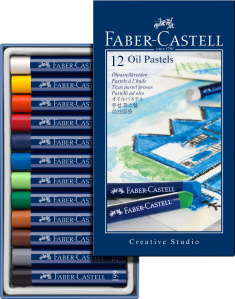 Olejový pastel Gofa set 12 farebný (Faber Castel - Olejový pastel)