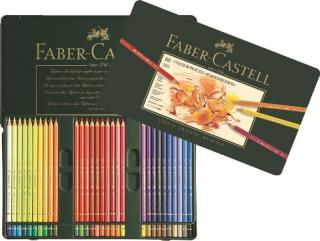 Pastelky Polychromos set 60 ks - plech (Faber Castel - Pastelky Polychromos)