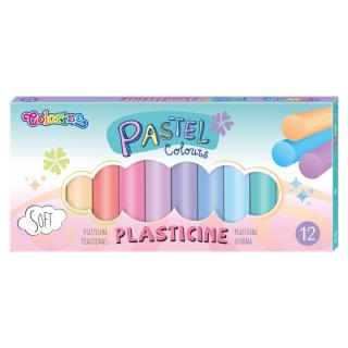 Pastelová modelovacia hmota Colorino 12 ks