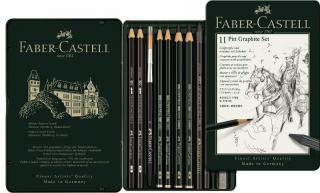 Pitt Grafit set malý - plech (Faber Castel - Sada PITT Grafit)