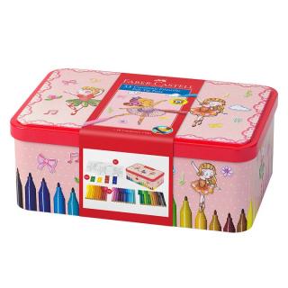 Popisovače Faber-Castell s klipom Balerina Box / 33 ks