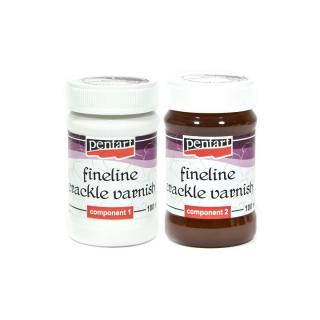 Praskajúci lak s jemnými líniami 2-fázový - 100 ml + 100 ml (praskajúci lak s jemnými líniami)