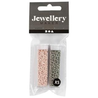 Rokajlové korálky 1,7 mm, sada 2x7 g | Assorted Colors