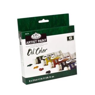 Sada olejových farieb Royal &amp; Langnickel / 6x21 ml